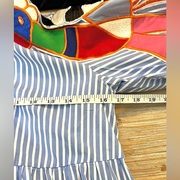 Stella Jean,Toucan Dreams Dress,Pull-Over Design,Stunning Embroidery,Size: S - Picture 8 of 11